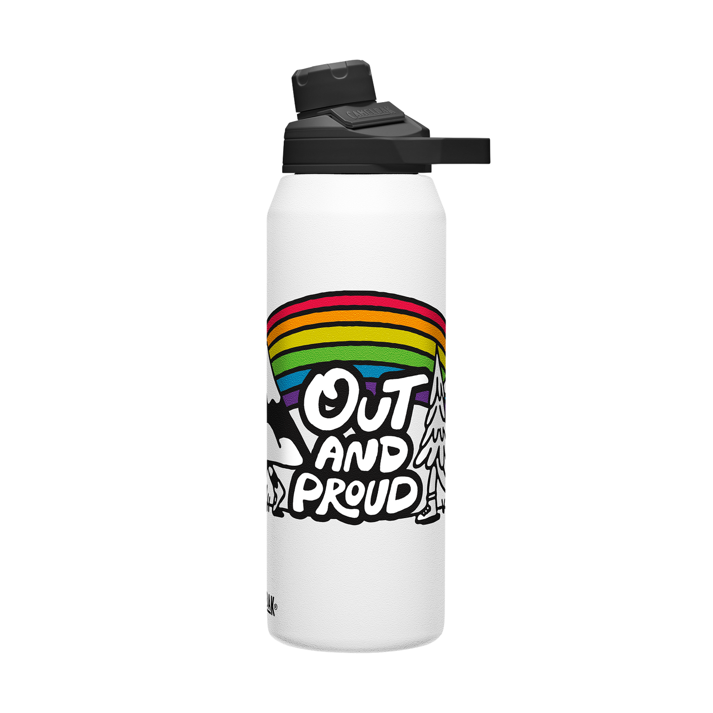 chute-mag-32-oz-water-bottle-insulated-stainless-steel-plus-cleanup-kit-pride-collection-limited-edition-e6 xhvxlhasbo