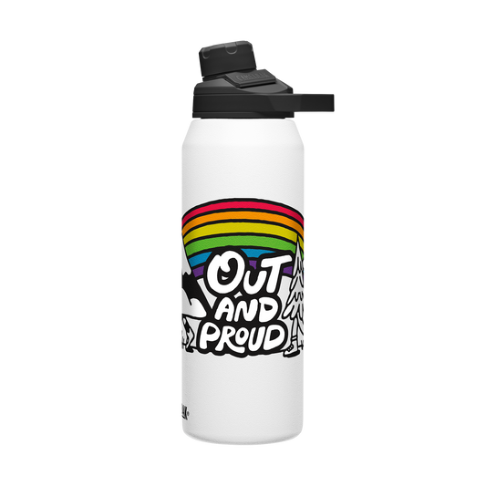 chute-mag-32-oz-water-bottle-insulated-stainless-steel-plus-cleanup-kit-pride-collection-limited-edition-e6 xhvxlhasbo